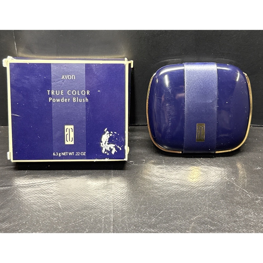 Vintage New‎ Avon True Color Powder Blush Mauve Lite 6.3 G / .22 Oz